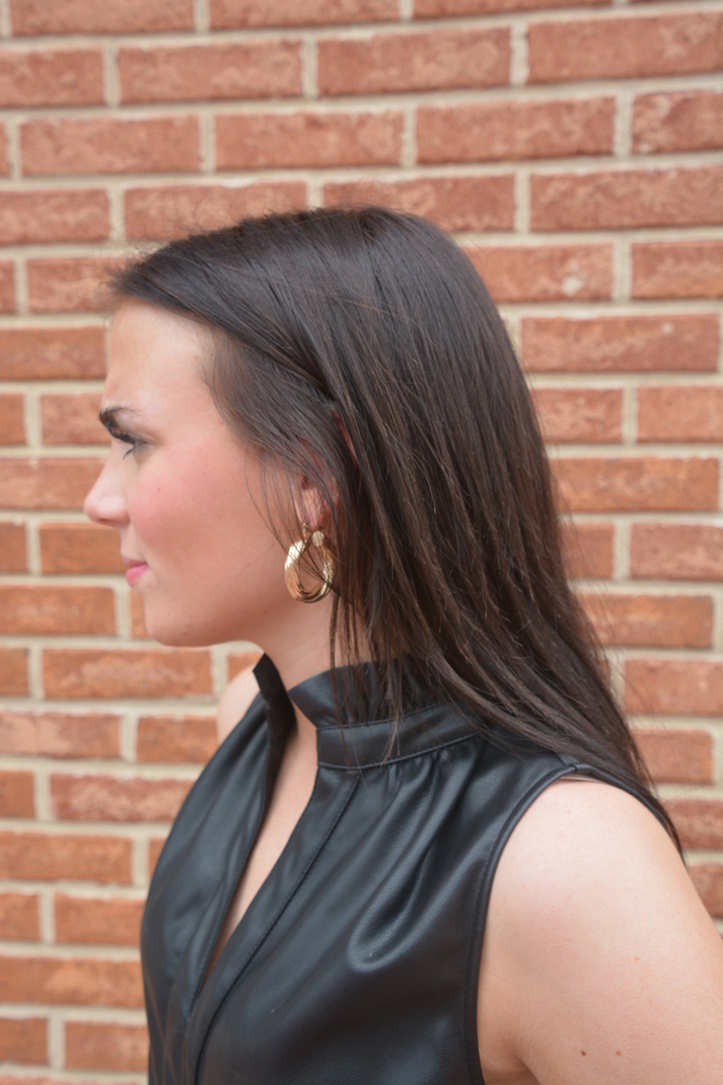 Leather For Days Dress