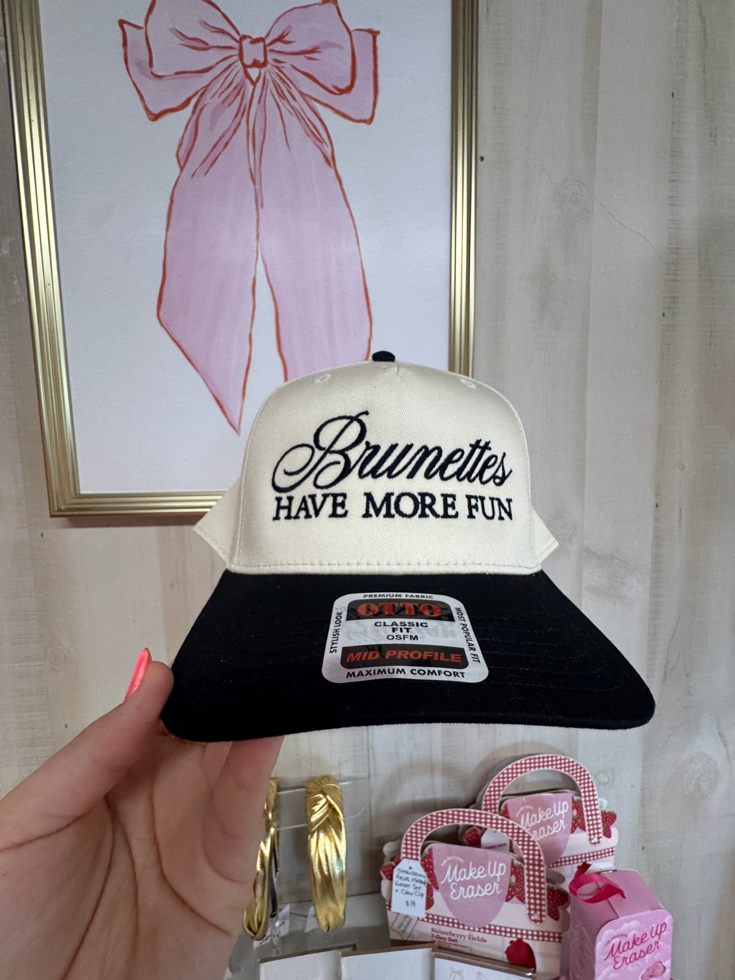 Brunettes Have More Fun Trucker Hat