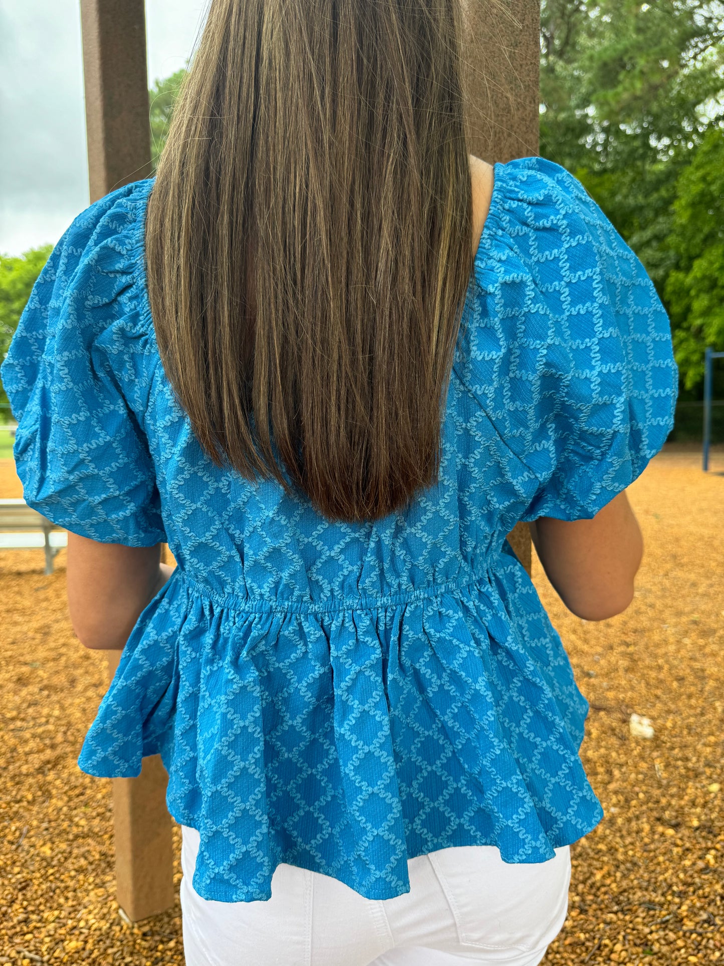 Monday Blues Top