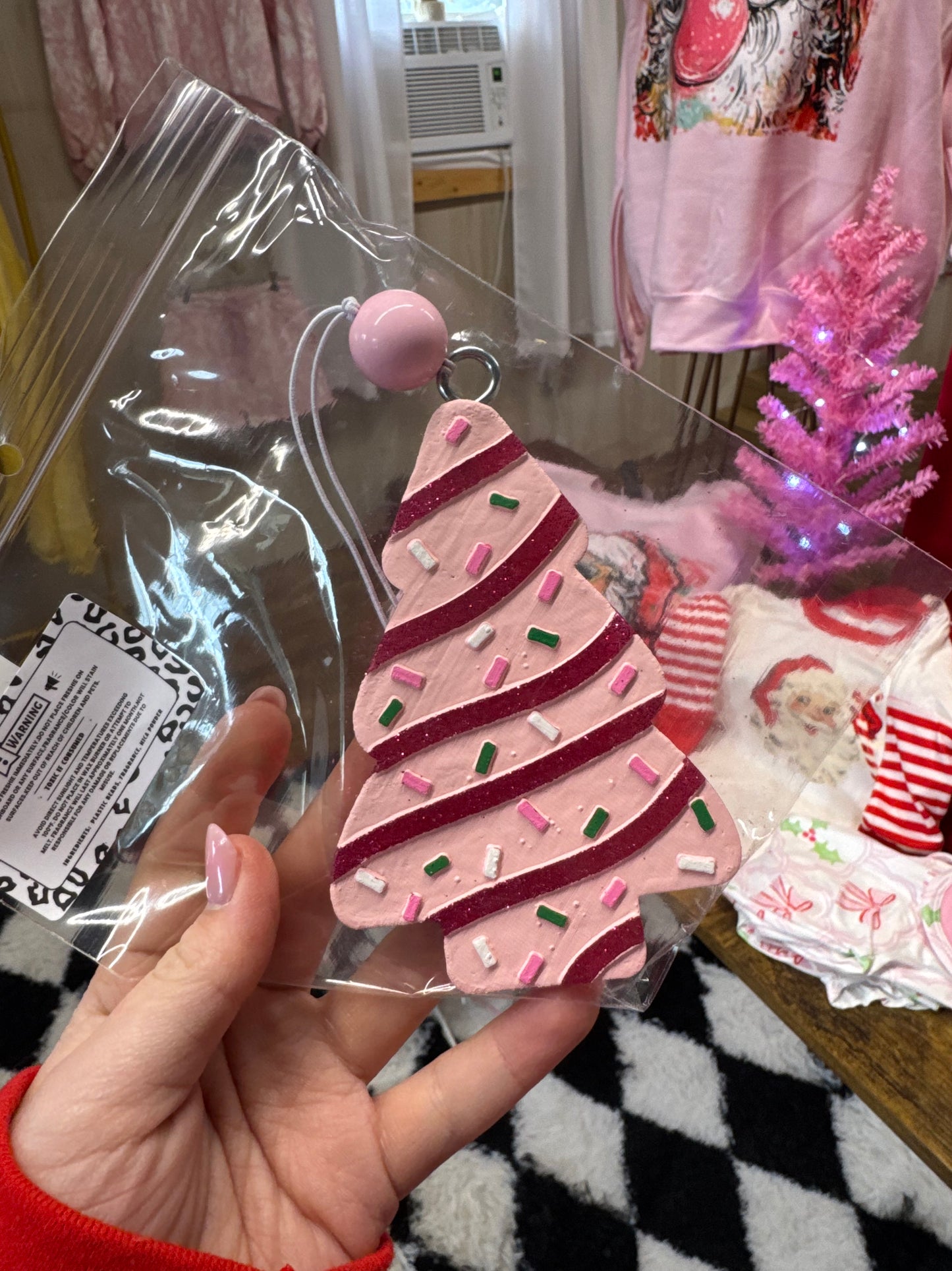 Little Debbie Tree Freshie (pink)