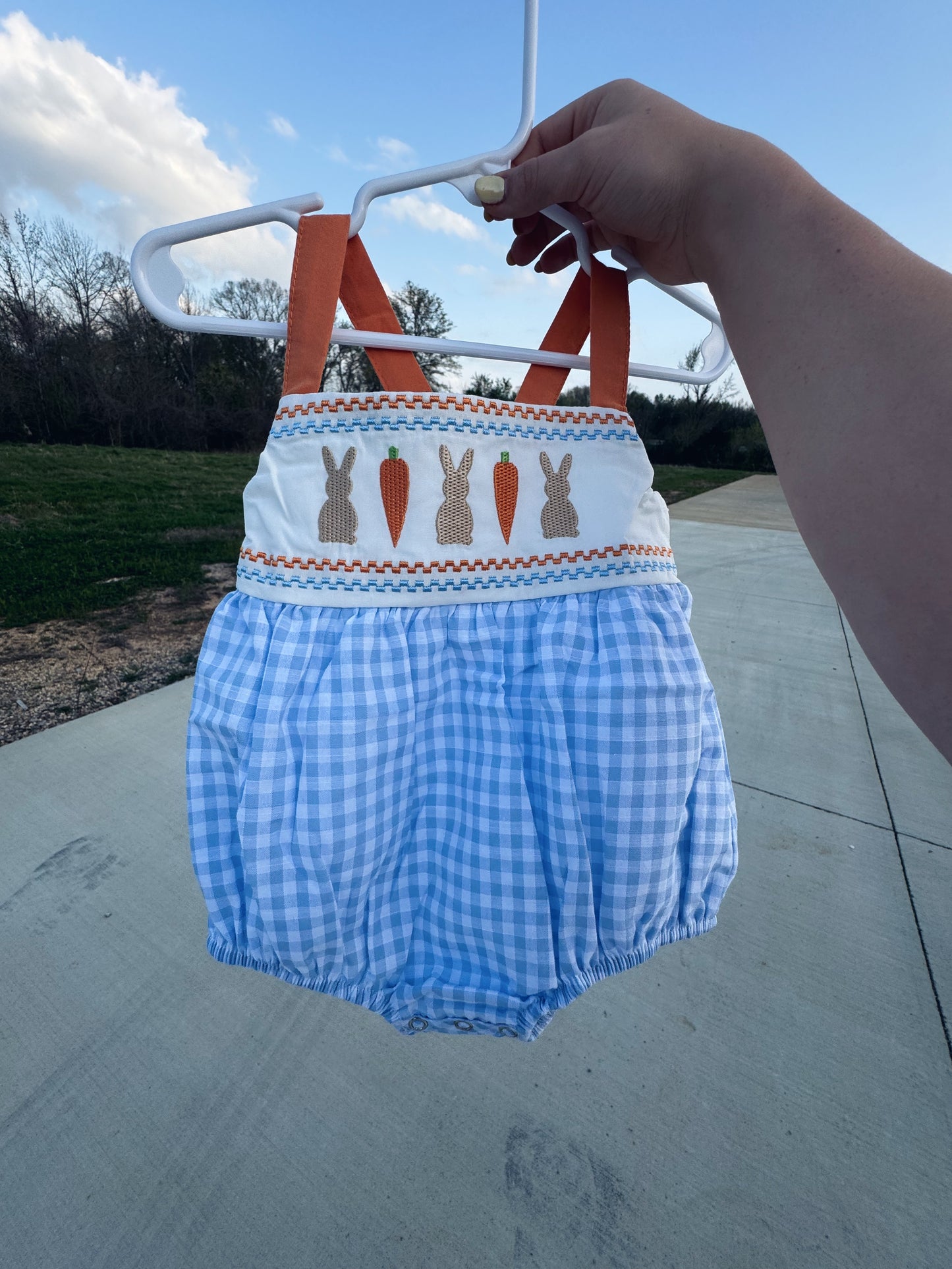 Carrot Top Romper