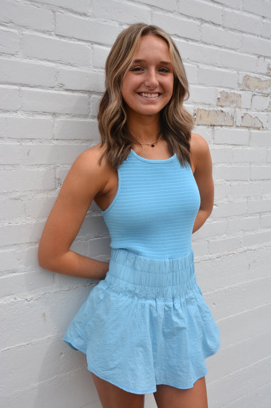 Blue Skies Romper