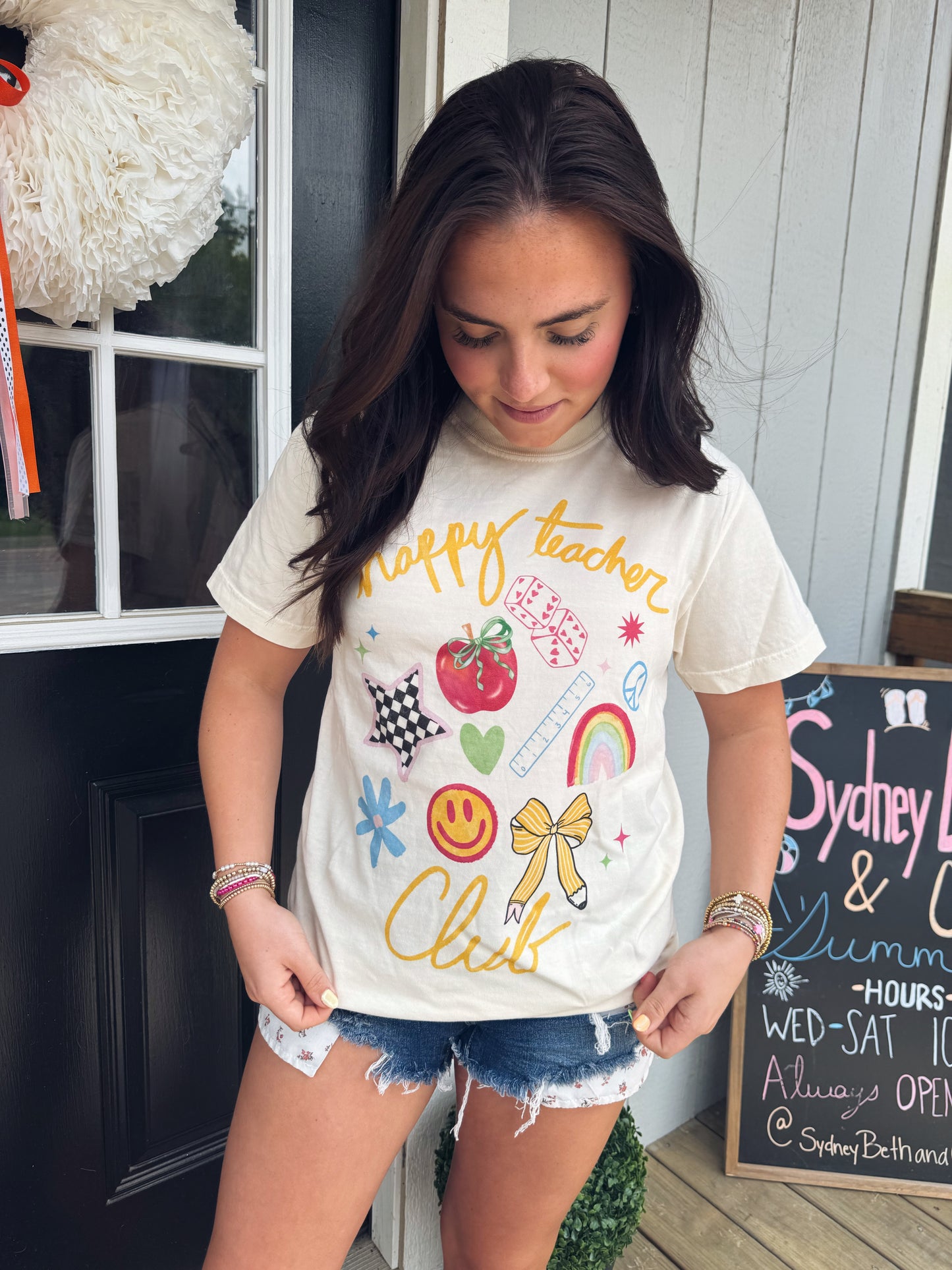 Happy Teacher Club Tee